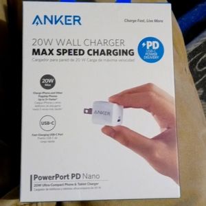 Anker 20w wall charger usb-c port